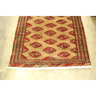 Persian Rug 52&rdquo; x 34&rdquo; Balouch Cotton Foundation w/ Wool Pile New