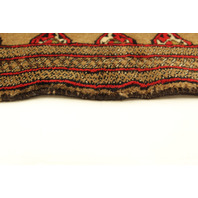 Persian Rug 52&rdquo; x 34&rdquo; Balouch Cotton Foundation w/ Wool Pile New