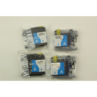 Brother LC103 Ink Cartridges - 18 Total - Blk / Yel / Cyan / Blue - New