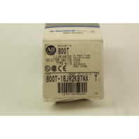 Allen Bradley 800T-16JR2KB7AX Selector Switch Red 3 Pos New In Box
