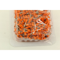 BM Group 00501 Ferrule 22 awg .55 Length Orange New Sealed