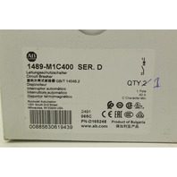 Allen Bradley 1489-M1C400 Ser D New In Box (Quan 1)