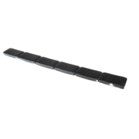 STEEL WHEEL WEIGHTS, ADHESIVE, 1 OUNCE, BLACK COATING ~10 POUND BOX STEEL WHEEL WEIGHTS, ADHESIVE, 1 OUNCE, BLACK COATING ~10 POUND BOX