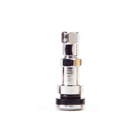 (4) TR428 BOLT IN VALVE FOR FORD TRUCK, CHROMED BRASS, 1.5", .453" BORE (4) TR428 BOLT IN VALVE FOR FORD TRUCK, CHROMED BRASS, 1.5", .453" BORE