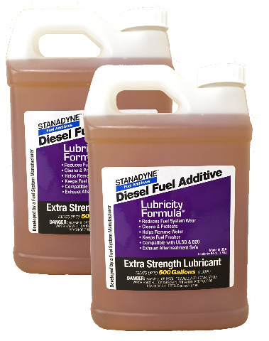 Stanadyne Lubricity Formula | 2 Pack of 1/2 Gallon (64oz) Jugs | Each Jug Treats 500 Gallons of Diesel Fuel | Part # 38561