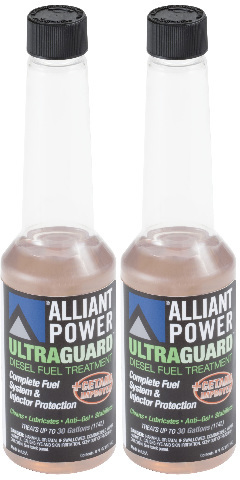 Alliant Power ULTRAGUARD Diesel Fuel Treatment | 2 Pack of 1/2 Pints # AP0500