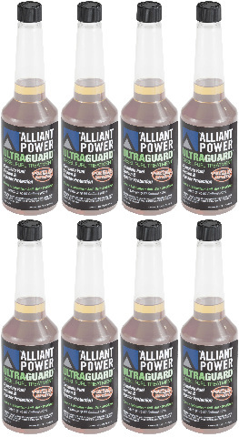 Alliant Power ULTRAGUARD Diesel Fuel Treatment - 8 Pack of Pints # AP0501