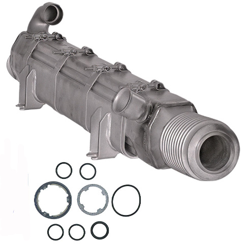 Cummins 10.8L ISM Reman EGR Cooler with Gasket Kit 2003-2007 | Bostech EGR104380R-K1