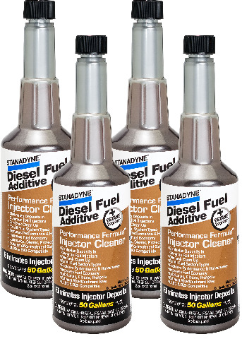 Stanadyne Performance Formula Diesel Injector Cleaner | 4 Pack of 16 oz bottles | Stanadyne # 43564