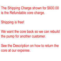 Injection Pump for J.I. Case 580C Tractor with a 207 Engine. OEM # A151113, 03205, DBO431-3205, 3205