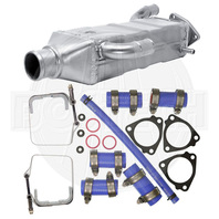International MaxxForce DT,9,10 Reman EGR Cooler with Install Kit 2008-2011 - Intake Side | Bostech EGR106262R-K3