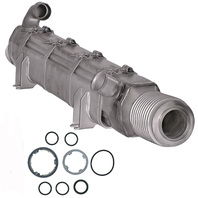Cummins 10.8L ISM Reman EGR Cooler with Gasket Kit 2003-2007 | Bostech EGR104380R-K1