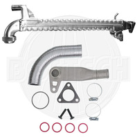 International DT466 / DT570 Reman EGR Cooler with Install Kit 2004-2009 - 21" Design | Bostech EGR106542R-K2