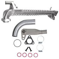 International DT466 / DT570 Reman EGR Cooler with Install Kit 2004-2009 - 21" Design | Bostech EGR106542R-K2