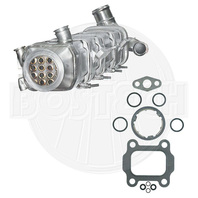 Cummins 14.9L ISX Reman EGR Cooler with Gasket Kit 2003-2007 - 1st Generation | Bostech EGR104783R-K1
