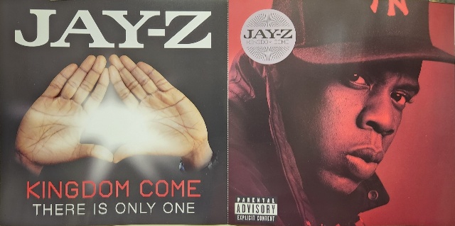 1000枚限定 JAY-Z KINGDOM COME USプロモ JAY-Z 2006 Kingdom Come 2 sided promotional poster Flawless New