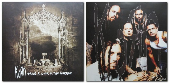 Korn 2003 Look In The Mirror 2 sided Promo Poster/Flat Flawless