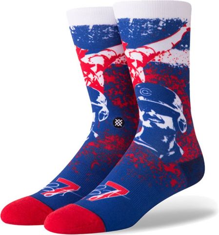 FREE SHIPPING! 9-12 NEW Stance Kris Bryant Chicago Cubs Men/'s Socks LARGE