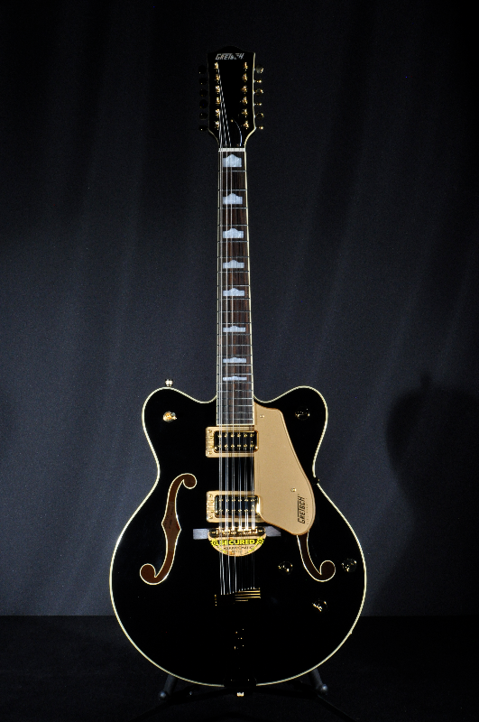 Gretsch G5422G12 Black W/Gold Hardware Mint 12 String Electric Hollow Body Guitar 2019