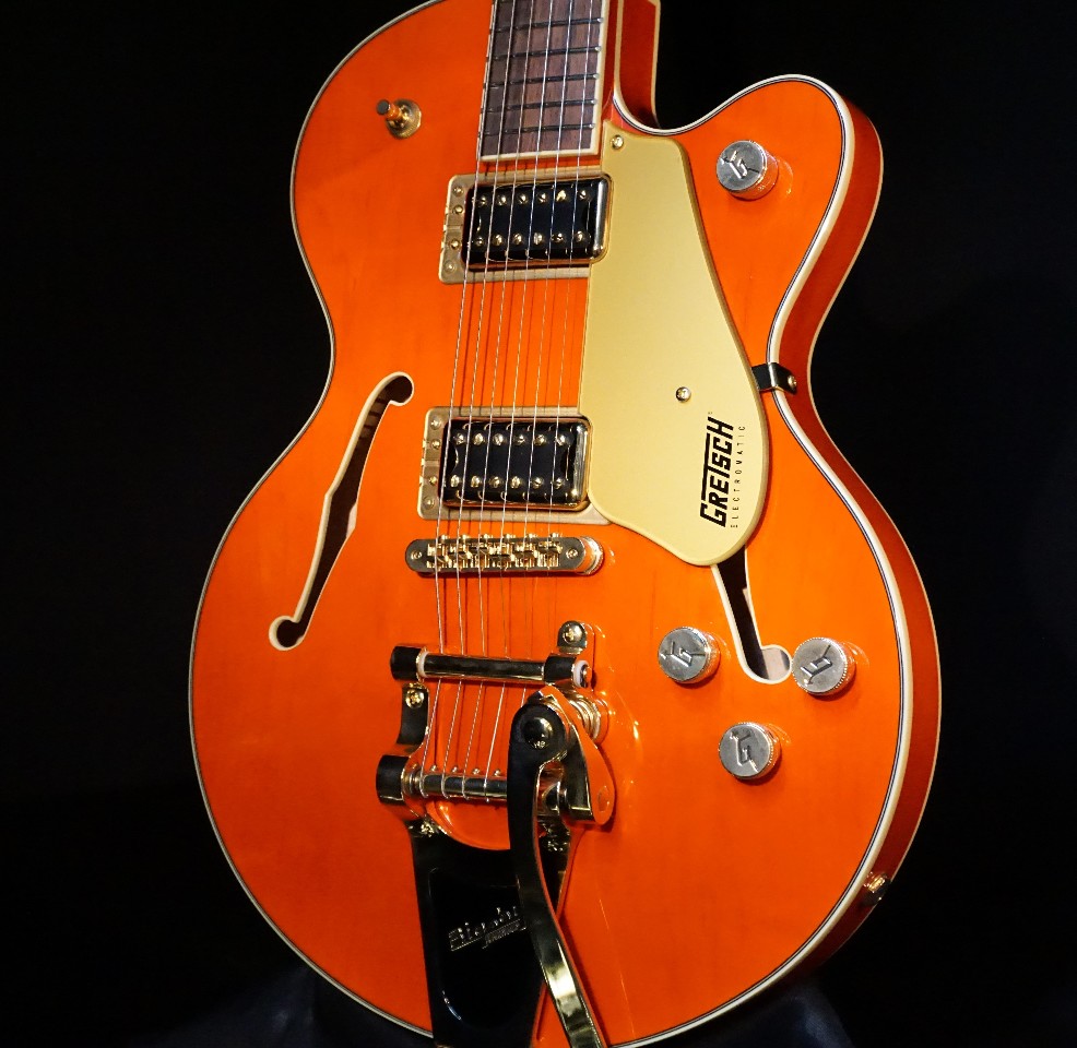 Gretsch G5655TG Electromatic CB Jr. Orange Stain Guitar CYGC18110174