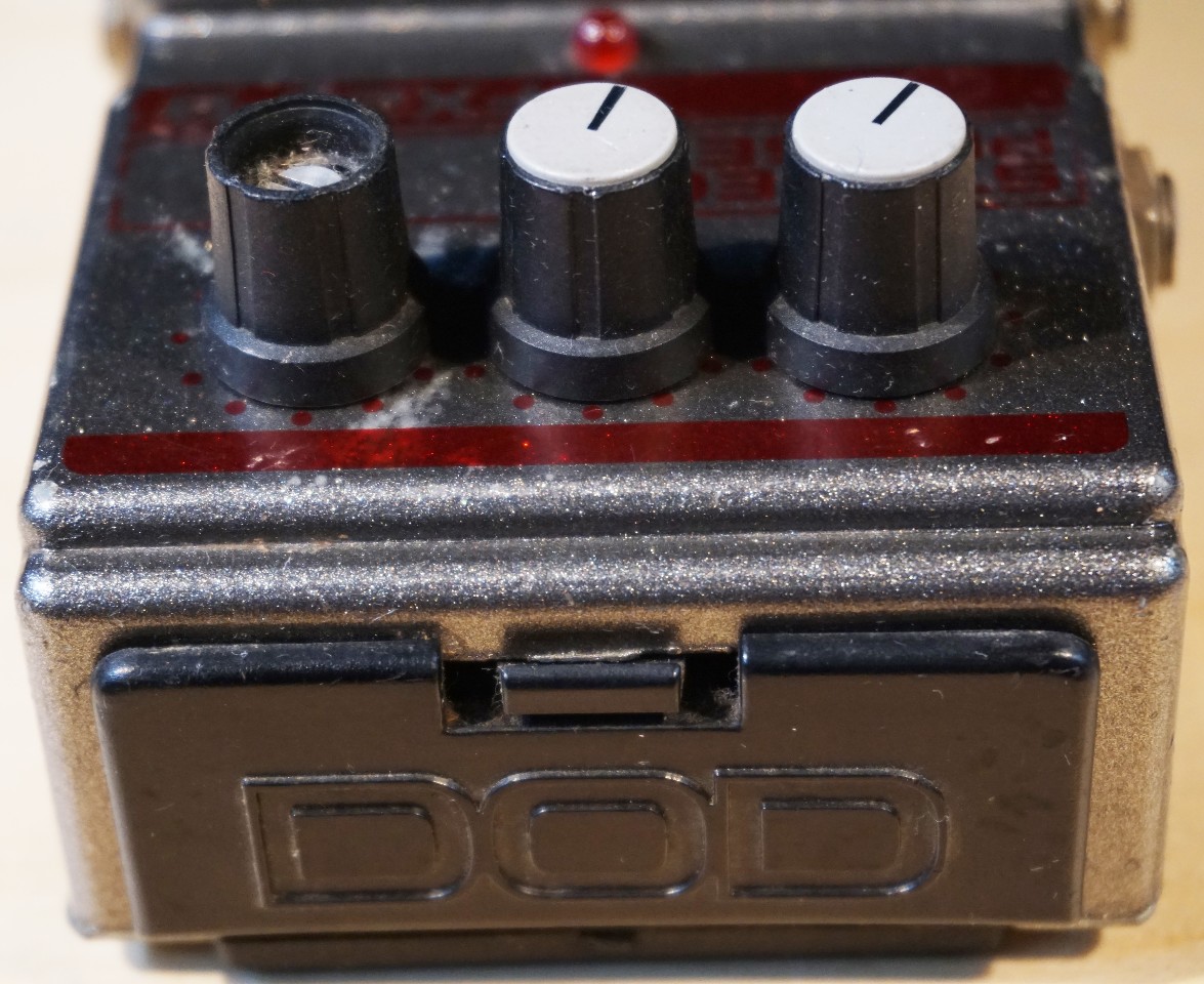 3 Pedals MXR Distortion II DOD Stereo Phaser DOD Digital Delay