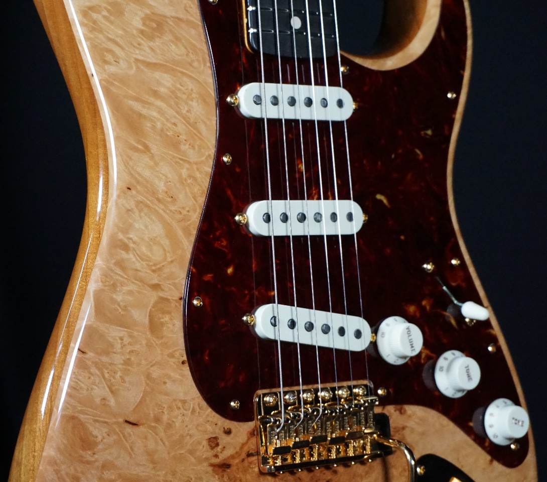 Fender Custom Shop Artisan Maple Burl Stratocaster Guitar StreetSoundsNYC