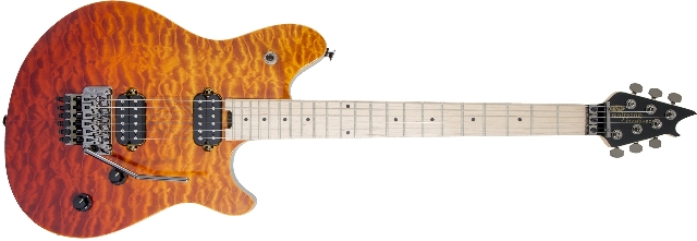 EVH Wolfgang Standard Tri Fade Maple Neck Guitar
