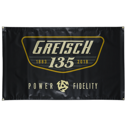 Gretsch 135Th Anniversary Banner 3'x5' Vinyl 922-846-7135