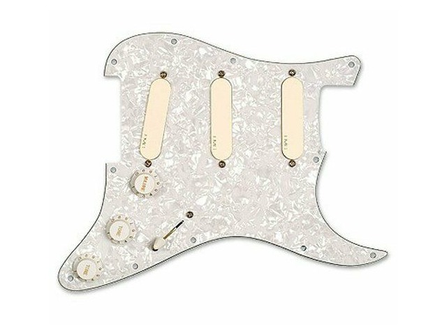 EMG DG20 David Gilmour Pickguard Pickup Set Ivory