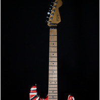 EVH Stripe Series Frankie Frankenstein Relic R/B/W Guitar (Open Box)