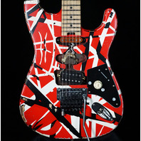 EVH Stripe Series Frankie Frankenstein Relic R/B/W Guitar (Open Box)