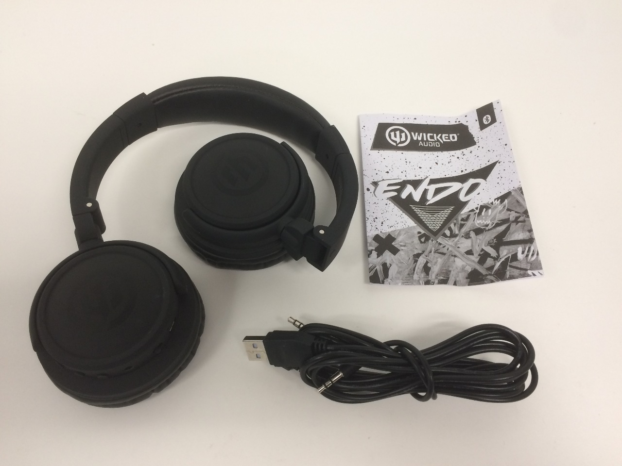 Wicked Audio Endo OnEar Bluetooth Wireless Headphones Buy Stuff Store