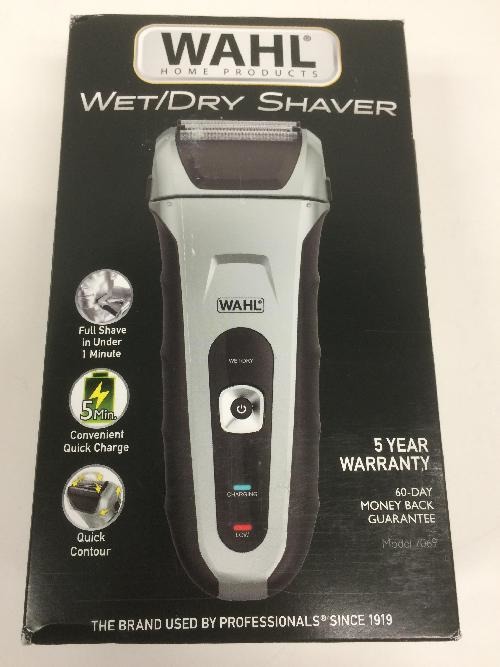 Wahl Speed Shave Wet/Dry Waterproof Facial Hair Shaver 43917108391 eBay