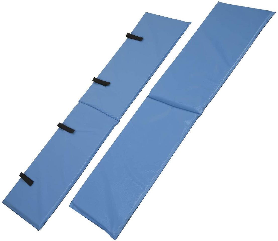 DMI Bed Rail Bumper Pad 60 x 15 x 0.5, 2 Covers, Rails not included