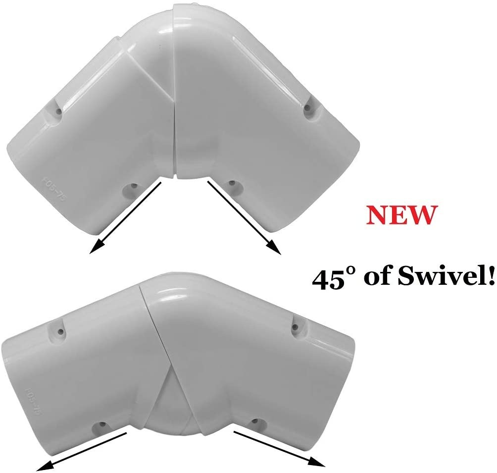 Decorative Pvc Line Cover Kit For Mini Split Air Conditioners And Heat Pumps Buy Stuff Store