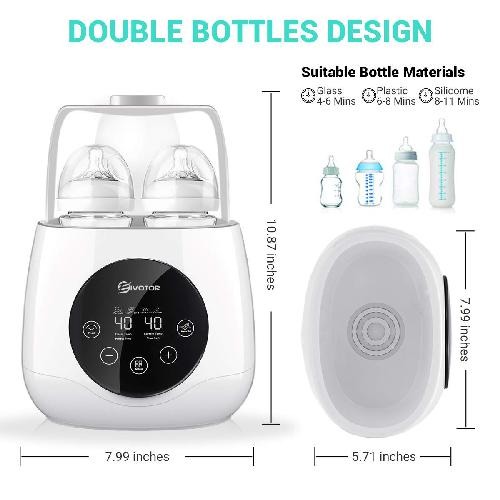 feeding bottle warmer & sterilizer 2 in 1