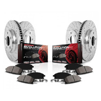 Power Stop K5912 - Z23 Evolution Sport Front And Rear Brake Kit