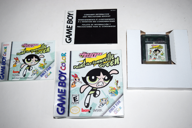 Powerpuff Girls Battle Him Nintendo Game Boy Color Complete in Box ...