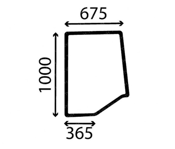 Case IH  7110 7120 7140 7150 7210 7220 7230 7240 7250 8910 8920 8930 8940 8950 tractor LEFT  door glass 1340194C1
