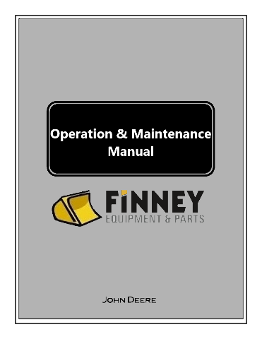 John Deere 410D 510D Late SN Operators Manual JD OMT152596 Book