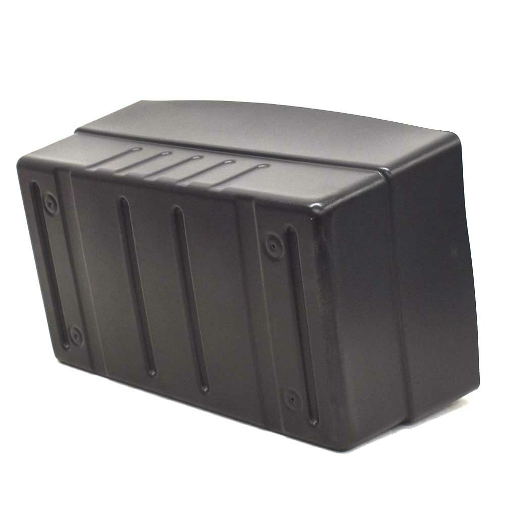 Marquis Boat Battery Box | w/ Straps 21 3/4 x 13 1/4 x 9 Inch Black