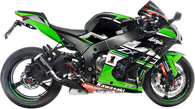 leo LeoVince Factory S Exhaust System Kawasaki ZX10R 2011-2015 - RevZilla