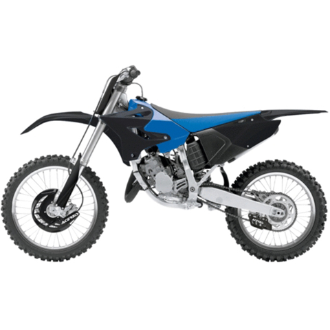 Yamaha yz125 yz250 2015 2019 Acerbis Completo Kit Plástico Negro