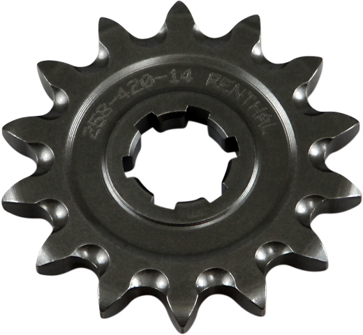 RENTHAL - 258--420-14GP - Front Sprocket for Kawasaki KX 80 60 100