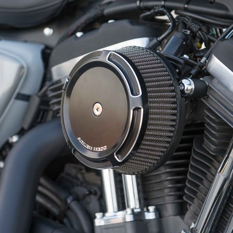 Arlen Ness 50-514 Chrome Big Sucker Performance Air Filter Kit