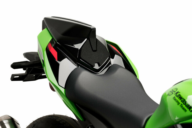Puig - 20704N - Rear Seat Cowl Black Kaw - Kawasaki Ninja ZX-10R