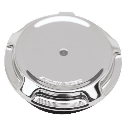Arlen Ness 70-004 Black Billet Gas Cap//LED Fuel Gauge Cap