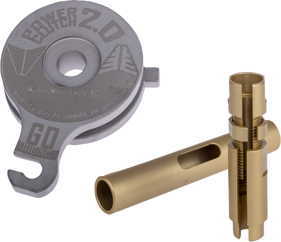 Muller MotorCycle Ag - 120-80 Power Clutch 2.0 M8 with Bowden