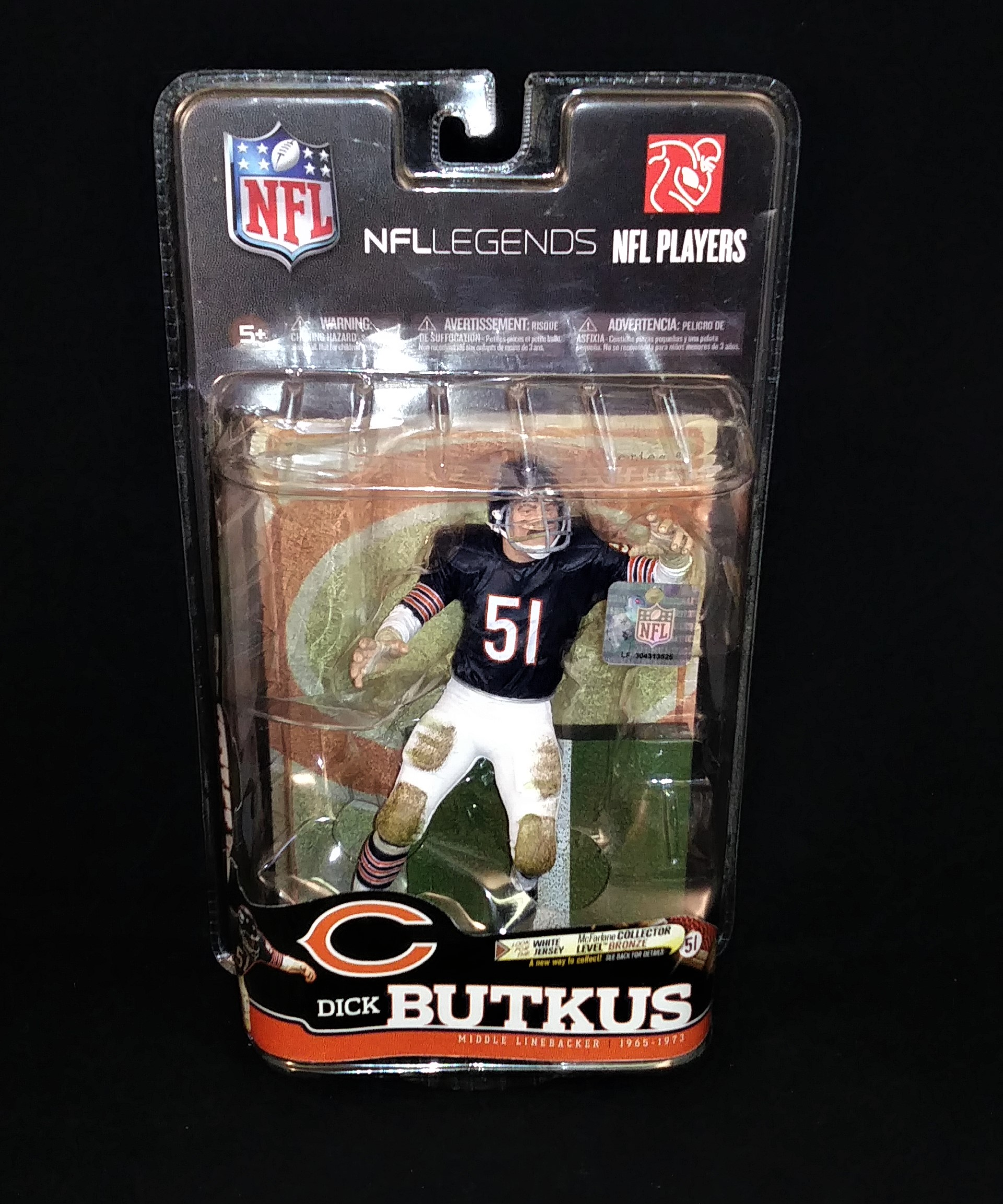 DICK Butkus NFL MCFARLANE Chicago Bears légendes 6