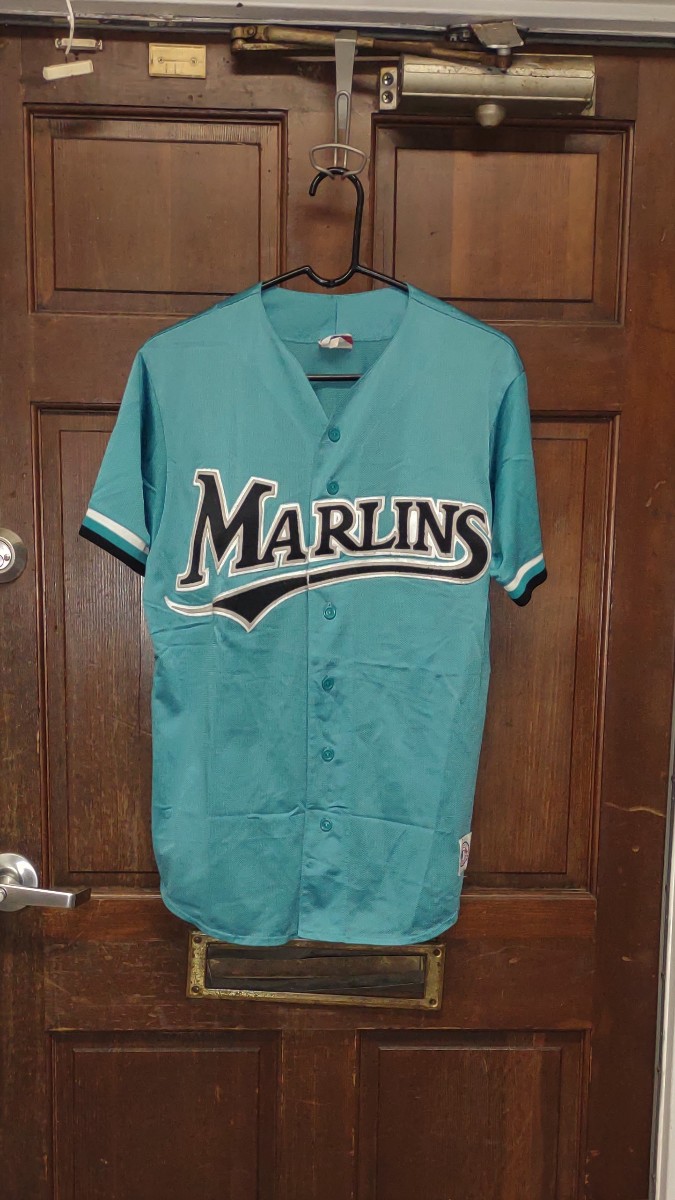 authentic marlins jersey